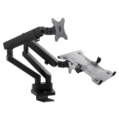 Product Βάση Monitor Maclean MC-813 Dual Desk and Laptop 17 "-32" 2x8kg VESA 75x75 base image