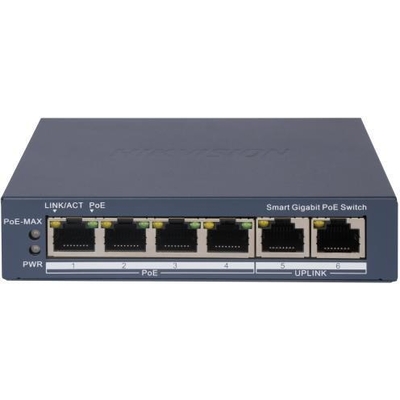 Product Network Switch Hikvision Model DS-3E1506P-EI(O-STD) base image