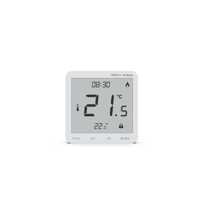 Product Θερμοστάτης Wired Room controller Sinum White R-S3 Tech controllers base image