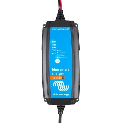 Product Φορτιστής Μπαταρίας Αυτοκινήτου Victron Energy Blue Smart IP65 12/5(1) 230V CEE 7/17 RET base image