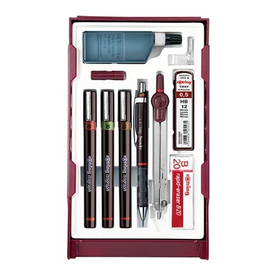 Product Ραπιδογράφοι Rotring Master Set of Isographs 0.1 0.3 0.5 base image
