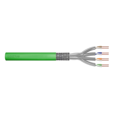 Product Καλώδιο Δικτύου Digitus cat.8.2, S/FTP, Dca, AWG 22/1, LSOH, 50m, green, reel base image