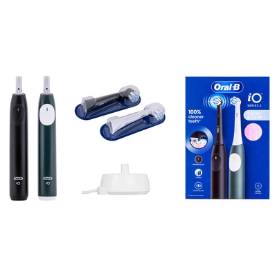 Product Ηλεκτρική Οδοντόβουρτσα Braun Oral-B iO Series 2 +1 Two Black, Green base image