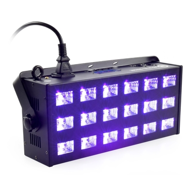 Product Φωτορυθμικά Light4me Reflector + strobe Light4me LED UV 18x3W DMX base image