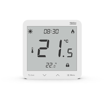 Product Θερμοστάτης Wired two-state flush room thermostat White ST-297z v3 Tech controllers base image