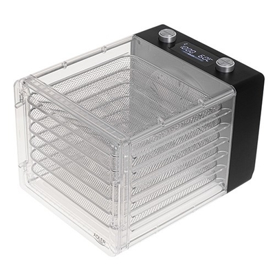 Product Αποξηραντής Τροφίμων Adler / AD 6660 / Power 600W / trays 6 / timer / Black base image