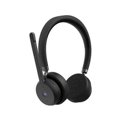 Product Multimedia Ακουστικά Lenovo VoIP Head-band Office/Call center Black base image