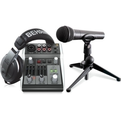 Product Μικρόφωνο Behringer PODCASTUDIO 2 USB Recording and podcasting kit USB base image