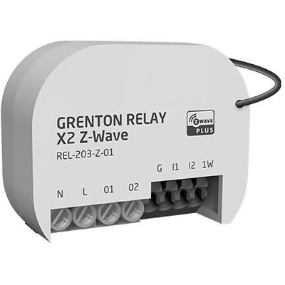 Product Ενδιάμεσος Διακόπτης RELAYx2 Z-Wave Grenton relay module base image