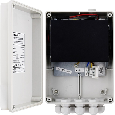 Product Network Switch SG64H 6-port with power supply for 4 IP Cameras in hermetic housing base image