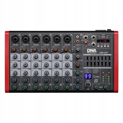Product Κονσόλα Ήχου DNA CM8-DSP Audio mixer USB MP3 Bluetooth Phantom base image