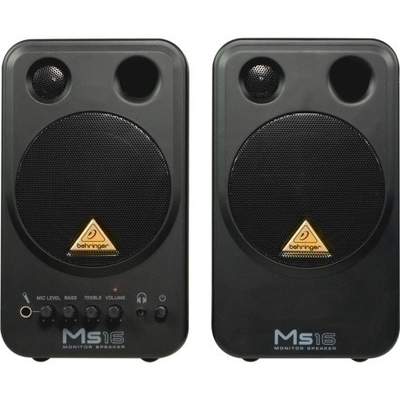 Product Ηχείο Behringer MS16 loudspeaker 2-way Black Wired 16 W base image