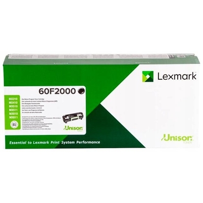 Product Toner Lexmark 602 1 pc(s) Original Black base image