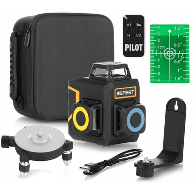 Product Αλφάδι Flat Laser 3x360° Compact Green, 30m base image