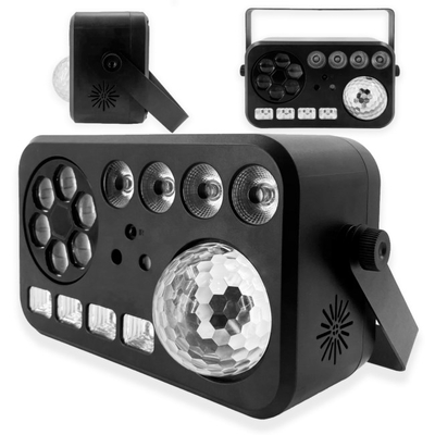 Product Φωτορυθμικά Light4me PARTY V multifeature lighting effect LED RGBW-UV 6 base image