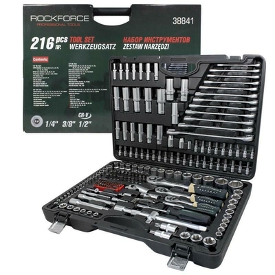 Product Σετ Εργαλείων Rockforce wrench Set 216 pieces base image
