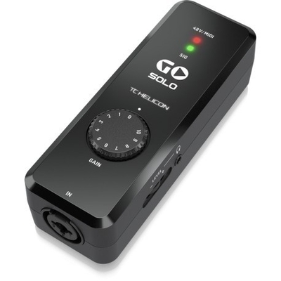 Product Εφέ Κιθάρας TC Helicon GO Solo Interfejs Audio/MIDI for mobile devices base image