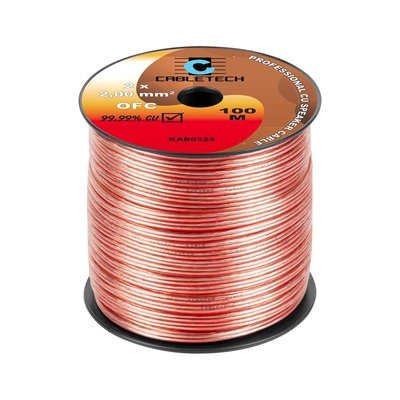 Product Καλώδιο Ηχείων Cabletech OFC 2mm Speaker base image