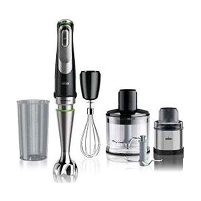 Product Ραβδομπλέντερ Braun MultiQuick 9 MQ9138XI 0.6 L 1200W Black, stainless steel base image