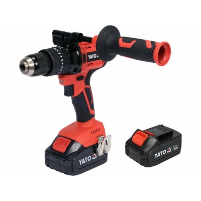 Product Δραπανοκατσάβιδο Yato YT-82791 drill 2100 RPM Keyless 1.4 kg Black, Red base image