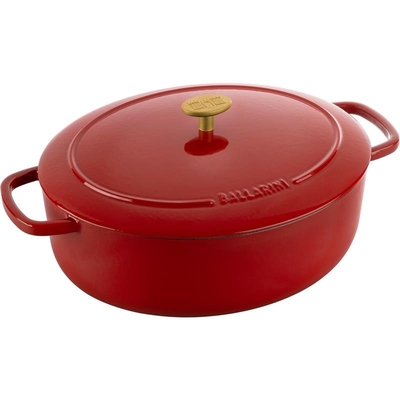 Product Γάστρα Ballarini BELLAMONTE OVAL POT 75003-566-0 - 5.5 LTR RED base image
