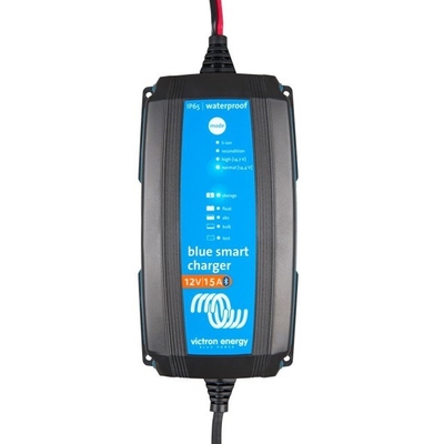 Product Φορτιστής Μπαταρίας Αυτοκινήτου Victron Energy Blue Smart IP65 12/15(1) 230V base image