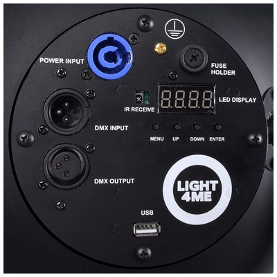 Product Φωτορυθμικά Light4me RETRO 500 RGBA stage spotlight dekora base image