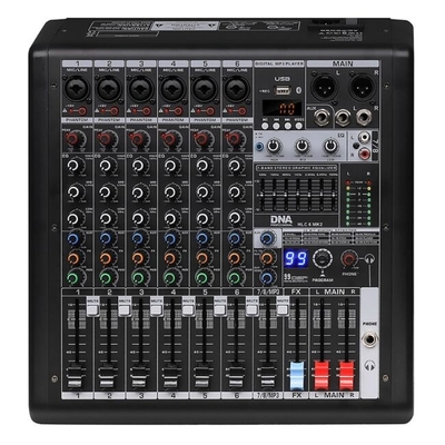 Product Κονσόλα Ήχου DNA HLC 6 MK2 Analog Sound Mixer 6 Channels U base image