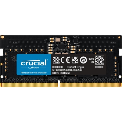 Product Μνήμη RAM Φορητού DDR5 64GB Crucial DDR5-5600/SO CT64G56C46S5 base image
