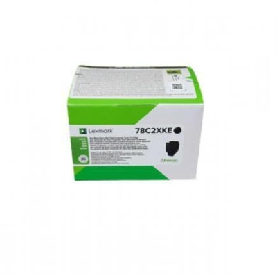 Product Toner Lexmark 78C2XKE 1 pc(s) Original Black base image