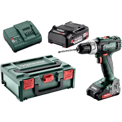 Product Δραπανοκατσάβιδο Metabo SB 18 L 450 RPM Keyless 1.6 kg Black, Green, Silver base image