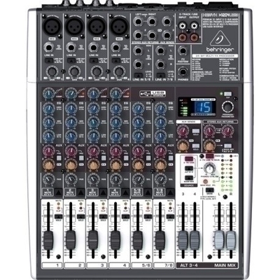Product Κονσόλα Ήχου Behringer Xenyx X1204USB Audio mixer 12 channels Grey base image