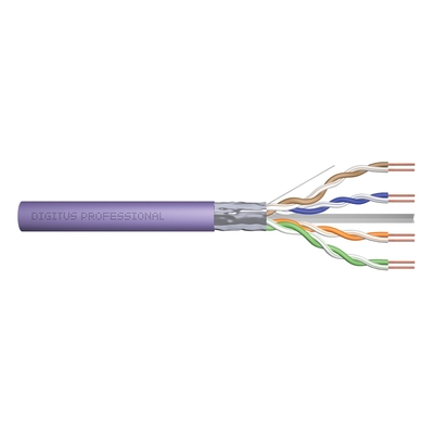 Product Καλώδιο Δικτύου Installation Digitus category 6 F/UTP Dca AWG23/1 LSOH, 305m, purple, spool base image