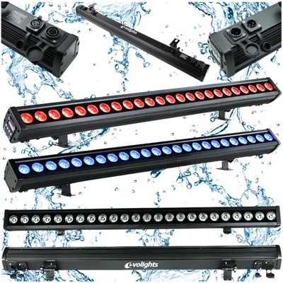 Product Φωτορυθμικά Lighting bar EVOLIGHTS GLAZE BAR 24x4W RGBW IP65 base image