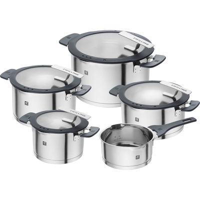 Product Σετ Κατσαρόλες Zwilling SIMPLIFY 66870-005-0 stainless steel 5 pcs. Silver Black base image