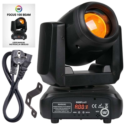 Product Φωτορυθμικά Light4me FOCUS 100 BEAM LED Moving Head base image