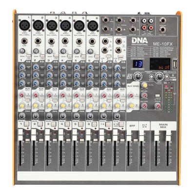 Product Κονσόλα Ήχου DNA ME-10FX Audio mixer - 10 channel USB Bluetooth base image