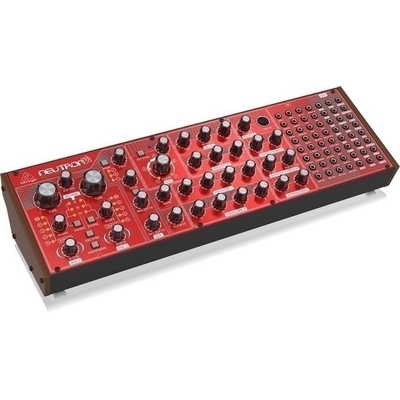 Product Synthesizer Behringer NEUTRON synthesizer Analog synthesizer Red base image