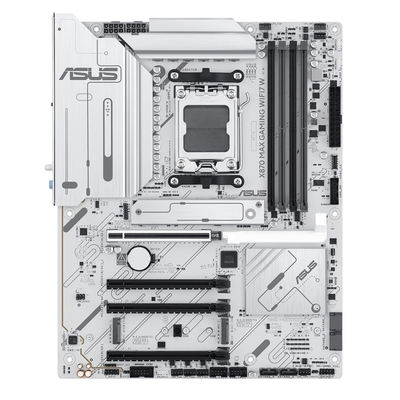 Product Motherboard Asus X870 MAX Gaming WIFI7W AMD X870 Socket AM5 ATX base image