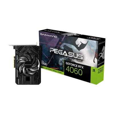 Product Κάρτα Γραφικών Gainward GeForce RTX 4060 PegAsus Nvidia 8GB GDDR6 base image