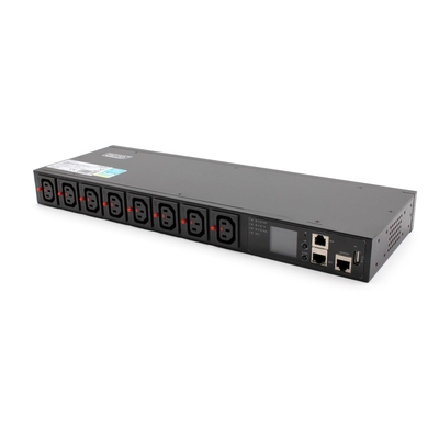 Product Πολύπριζο Listwa SMART PDU 1U IEC320 C20 16A/250V 8x C13, 16A base image