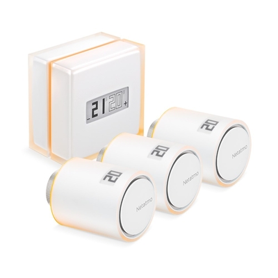 Product Θερμοστατική Κεφαλή Netatmo Pack: Smart + 3 Additional Smart Radiator Valves base image