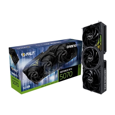 Product Κάρτα Γραφικών Palit GeForce RTX 5070 GamingPro Nvidia 12GB GDDR7 base image