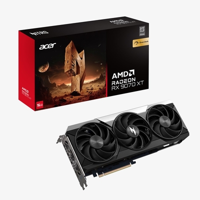 Product Κάρτα Γραφικών Acer Nitro Radeon RX 9070 OC 16GB AMD GDDR6 base image