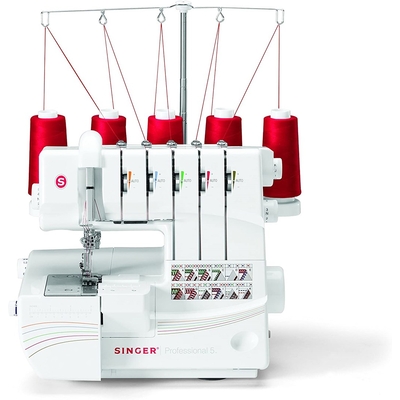 Product Ραπτομηχανή Overlock Singer 14T968 sewing machine, Electric current, white base image