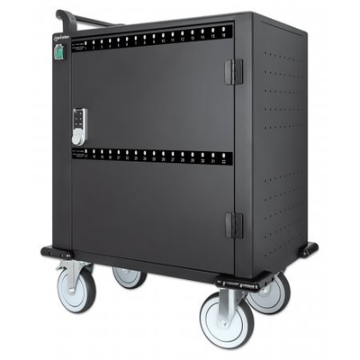 Product Βάση Φόρτισης με 32 Θύρες Manhattan Charging Trolley/Cart, 330x22x235mm, Lock base image