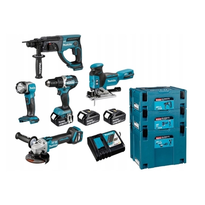 Product Σετ Εργαλείων Makita DLX5044TJ Cordless combo kit base image