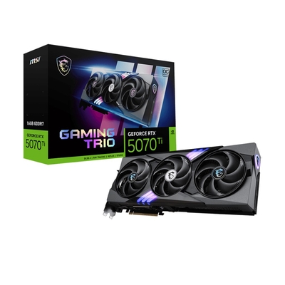 Product Κάρτα Γραφικών MSI Gaming GeForce RTX 5070 Ti 16G TRIO OC Nvidia 16GB GDDR7 base image