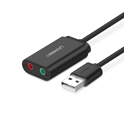 Product Κάρτα Ήχου Ugreen 30724 audio card 2.0 channels USB base image