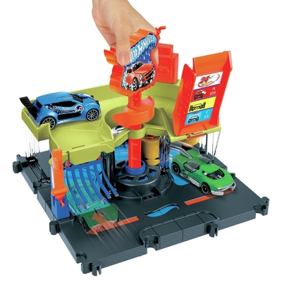 Product Πίστα Hot Wheels City Downtown Express Car Wash Playset base image